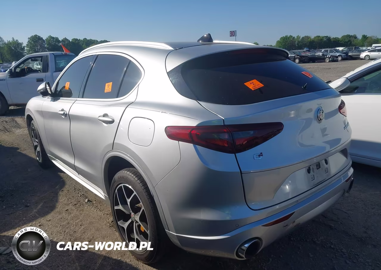 2020 Alfa Romeo Stelvio Ti Awd VIN:ZASPAKBN0L7C82661 - 3