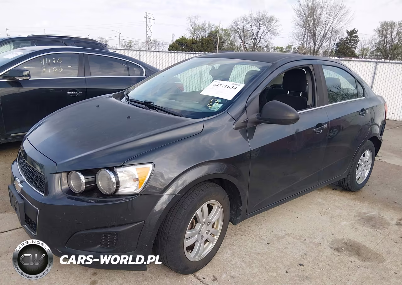 2015 Chevrolet Sonic Lt Manual VIN:1G1JD5SB1F4169345 - 2