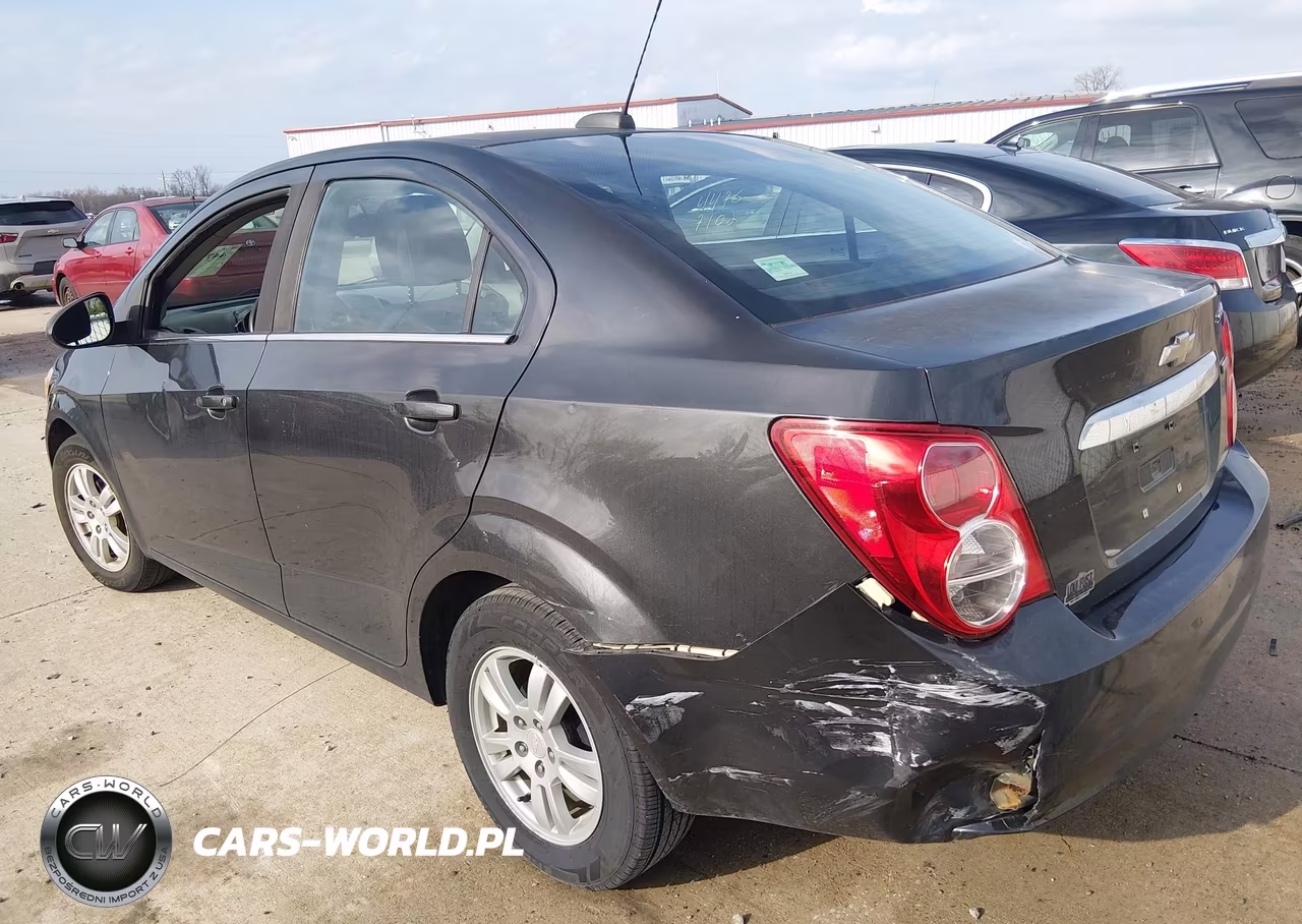 2015 Chevrolet Sonic Lt Manual VIN:1G1JD5SB1F4169345 - 3
