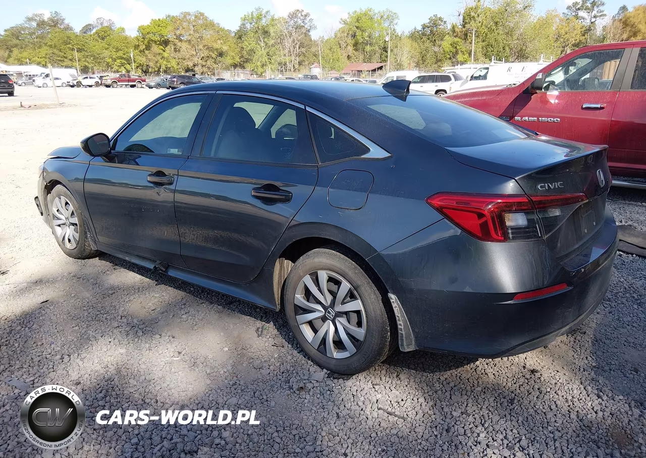 2024 Honda Civic Lx VIN:2HGFE2F24RH500351 - 3