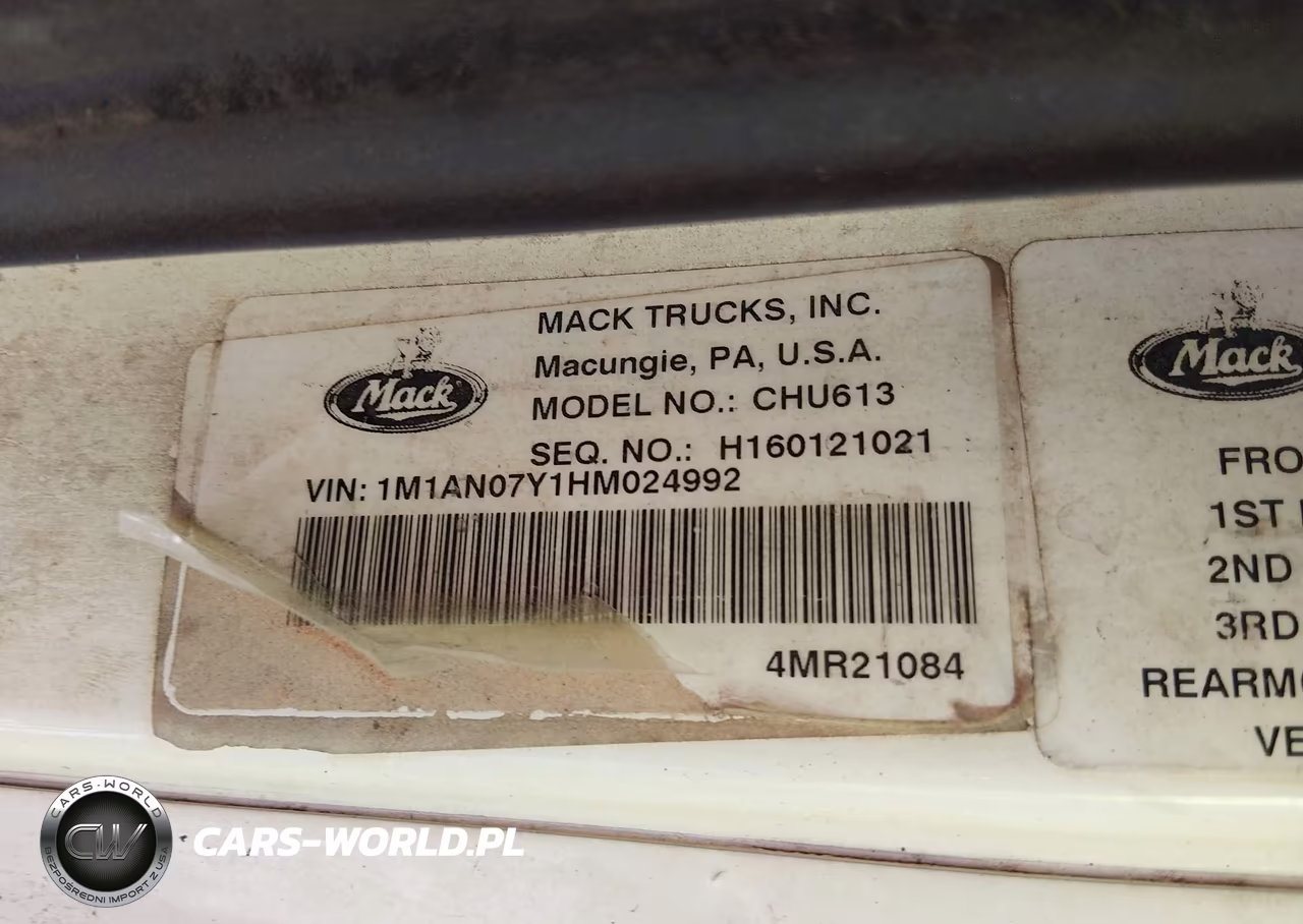 2017 Mack Pinnacle VIN:1M1AN07Y1HM024992 - 9