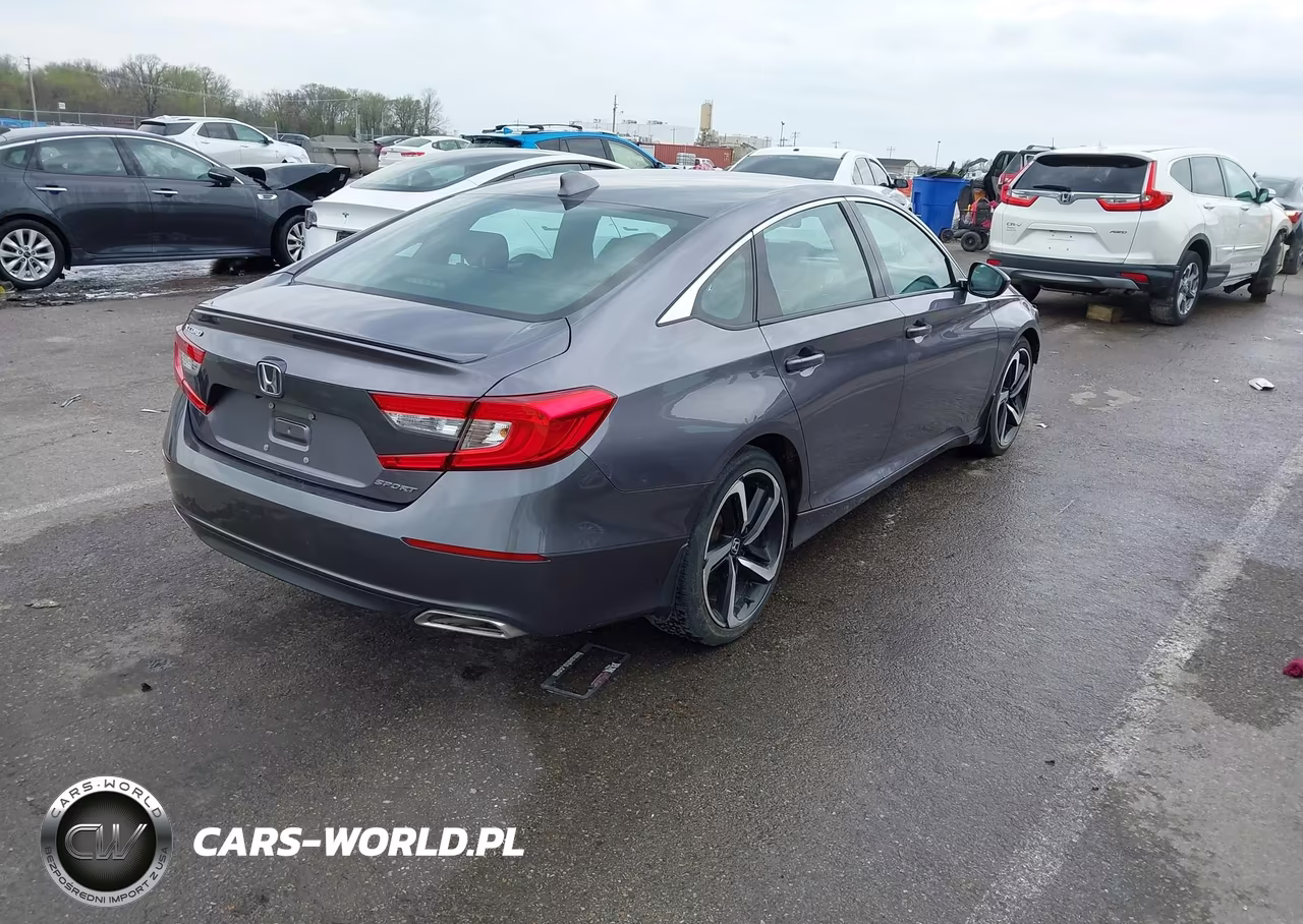 2018 Honda Accord Sport VIN:1HGCV1F38JA195347 - 4