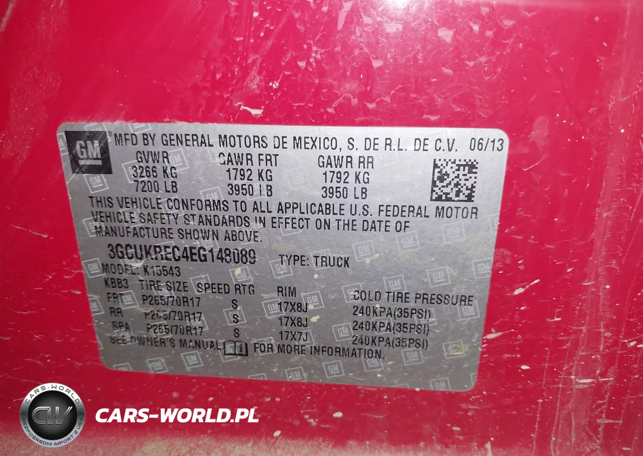 2014 Chevrolet Silverado 1500 1Lt VIN:3GCUKREC4EG148089 - 9
