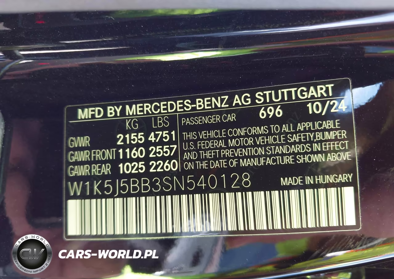 2025 Mercedes-Benz Amg Cla 35 4Matic VIN:W1K5J5BB3SN540128 - 9