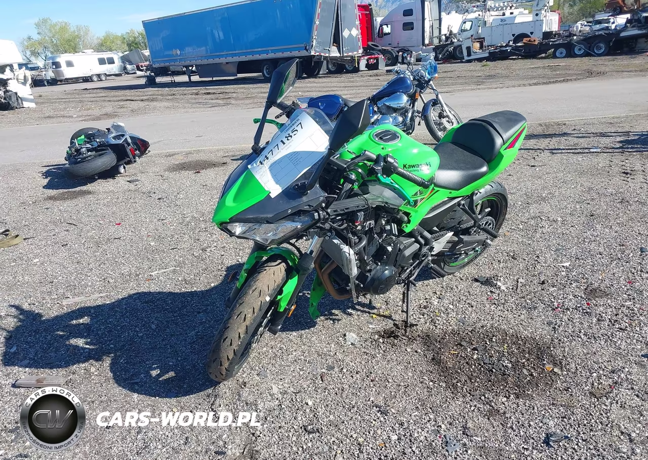 2024 Kawasaki Ex650 P VIN:ML5EXEP15RDAB7064 - 2