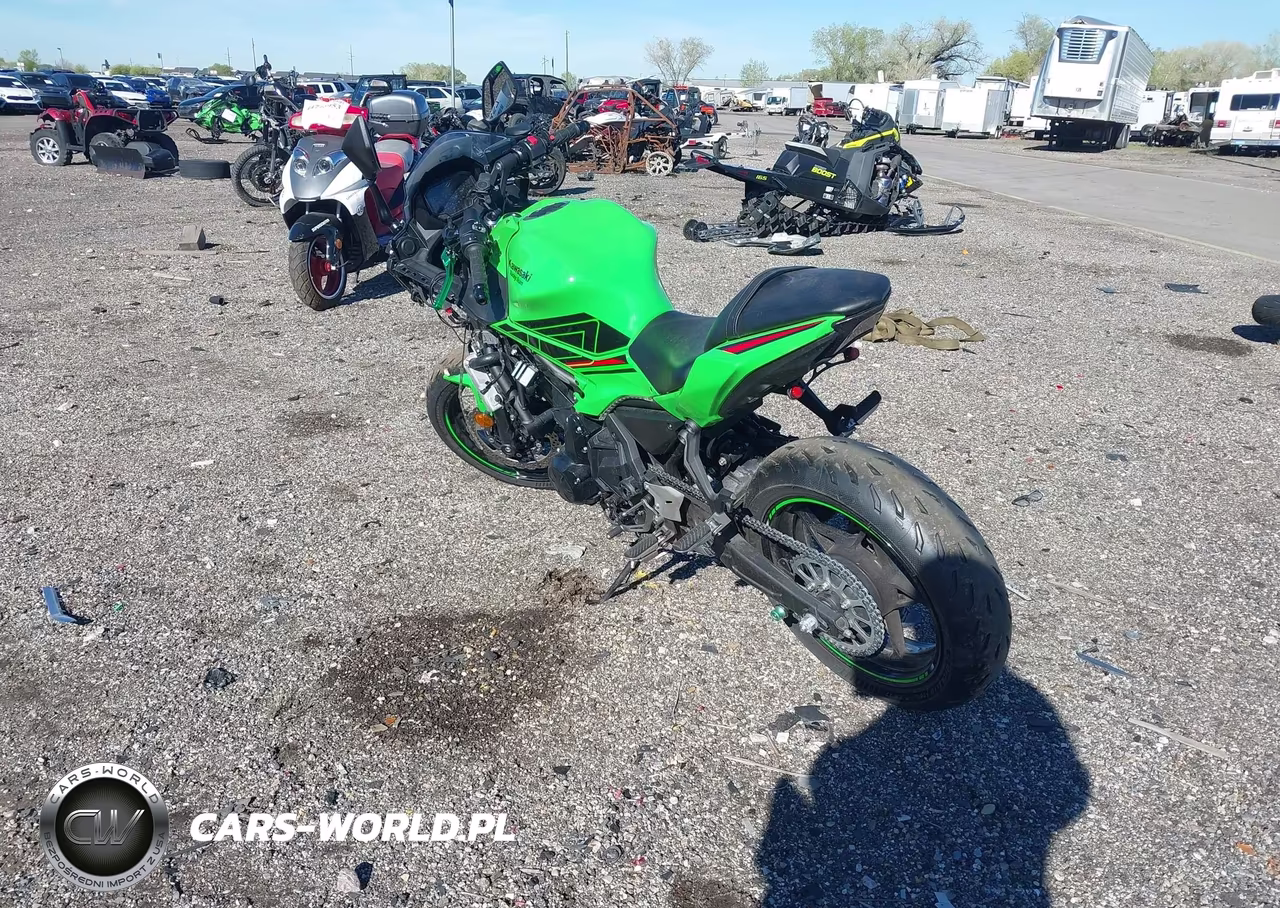 2024 Kawasaki Ex650 P VIN:ML5EXEP15RDAB7064 - 3