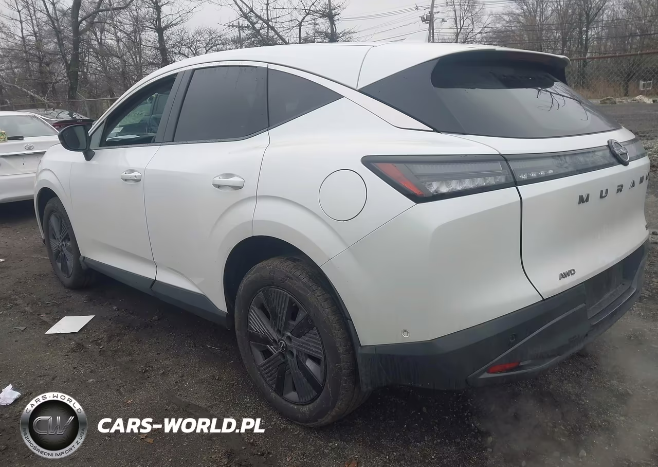 2025 Nissan Murano Sl VIN:5N1AZ3CS7SC109237 - 3