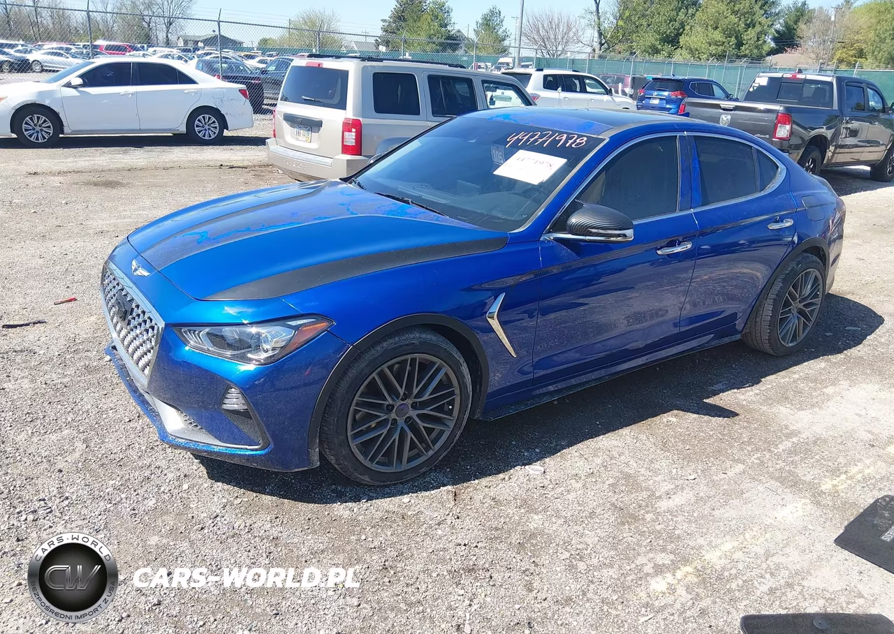 2019 Genesis G70 2.0T Advanced VIN:KMTG34LA6KU043983 - 2