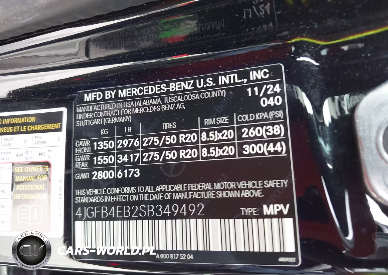 2025 Mercedes-Benz Gle 350 VIN:4JGFB4EB2SB349492 - 9