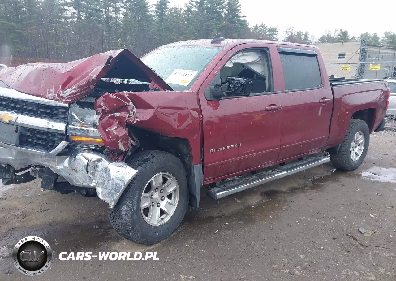2016 Chevrolet Silverado 1500 1Lt VIN:3GCUKREC0GG371703 - 2