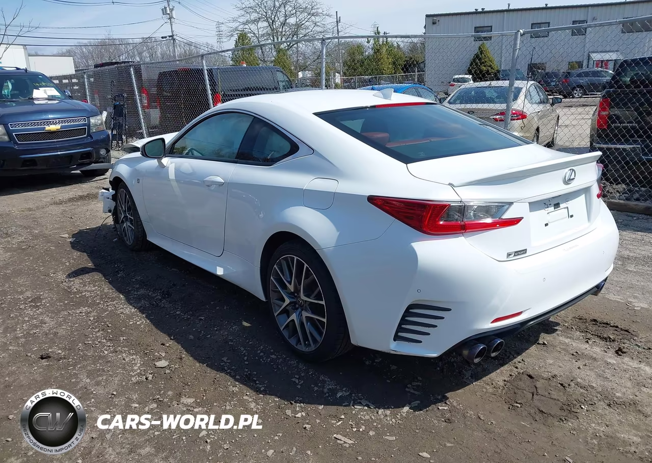 2015 Lexus Rc 350 VIN:JTHSE5BC6F5004112 - 3