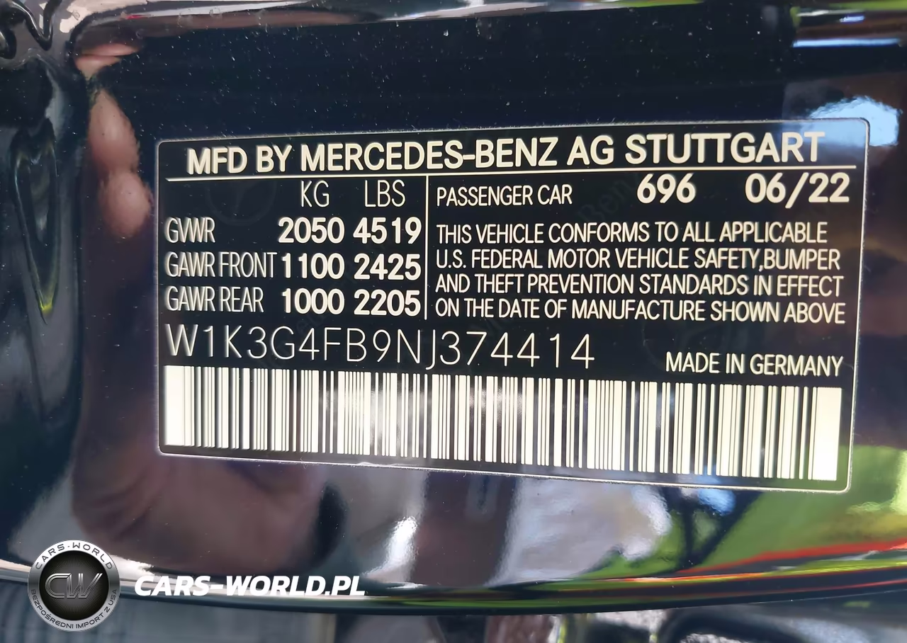 2022 Mercedes-Benz A 220 4Matic VIN:W1K3G4FB9NJ374414 - 9