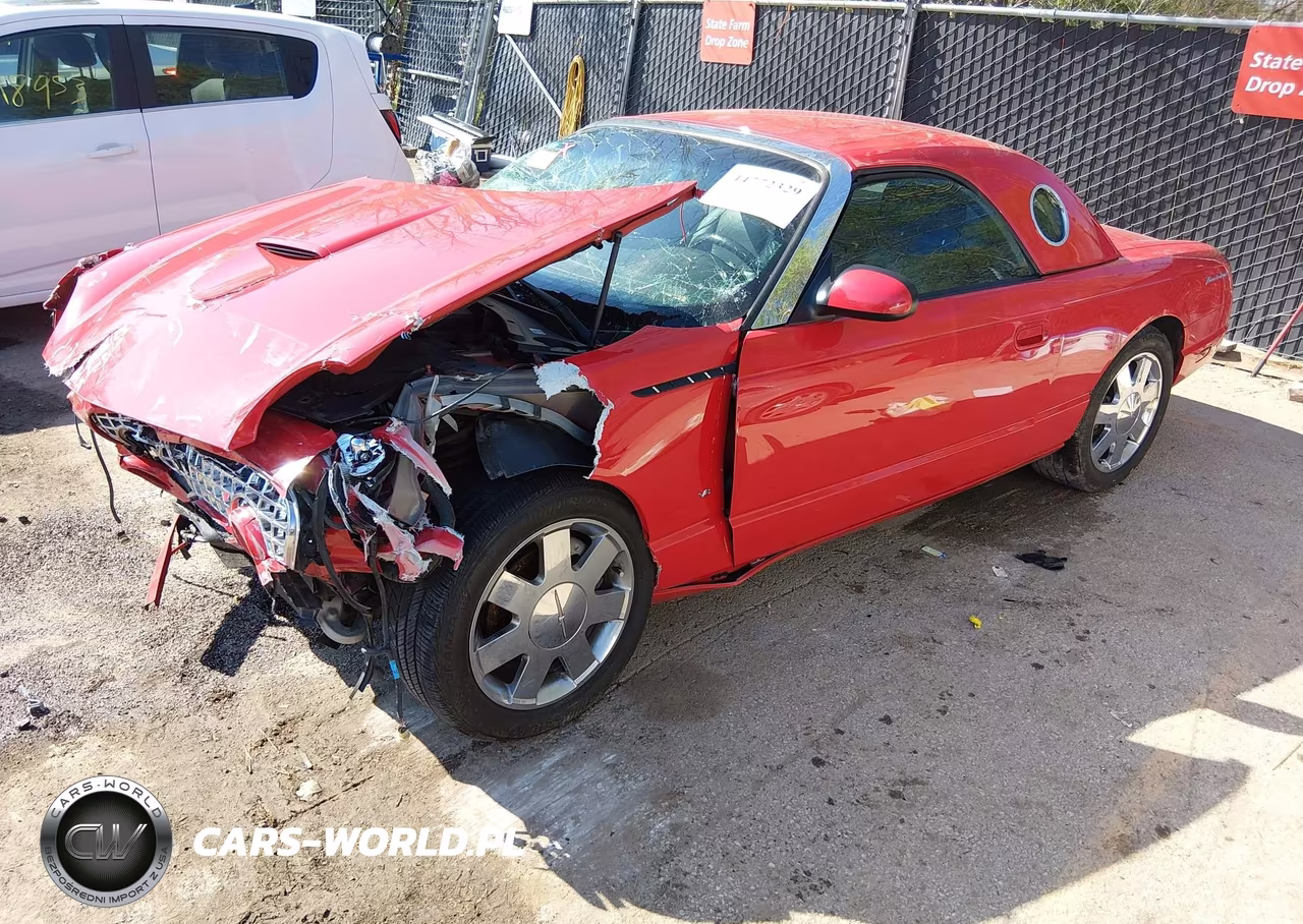 2002 Ford Thunderbird VIN:1FAHP60A02Y116691 - 2