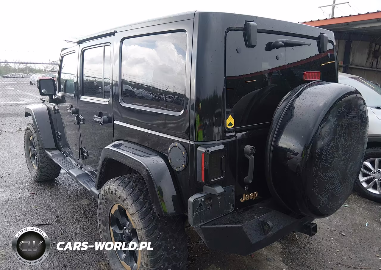 2014 Jeep Wrangler Unlimited Dragon Edition VIN:1C4BJWEG4EL147460 - 3
