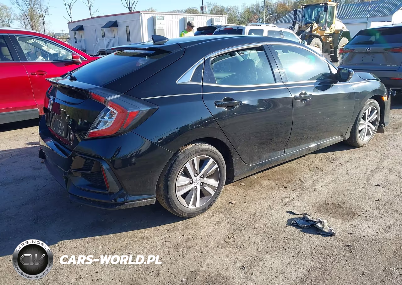 2020 Honda Civic Lx VIN:SHHFK7H31LU420379 - 4