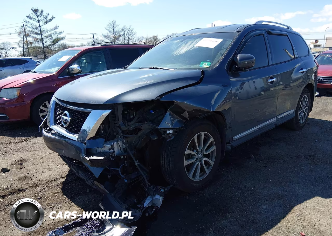2014 Nissan Pathfinder Sl VIN:5N1AR2MM5EC668767 - 2