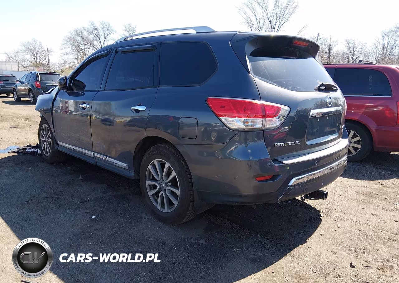 2014 Nissan Pathfinder Sl VIN:5N1AR2MM5EC668767 - 3