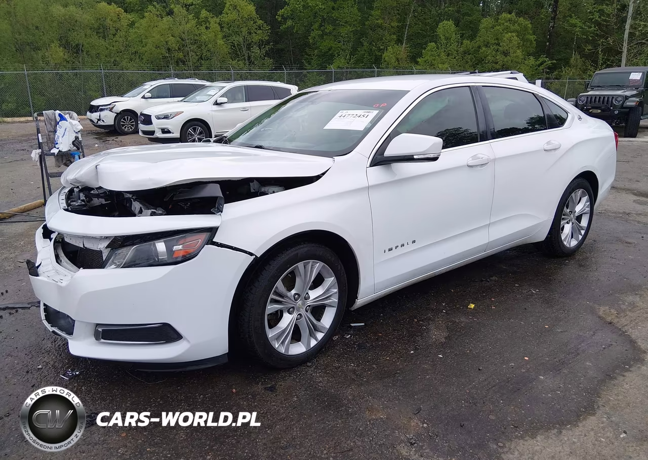 2015 Chevrolet Impala 2Lt VIN:2G1125S31F9207166 - 2
