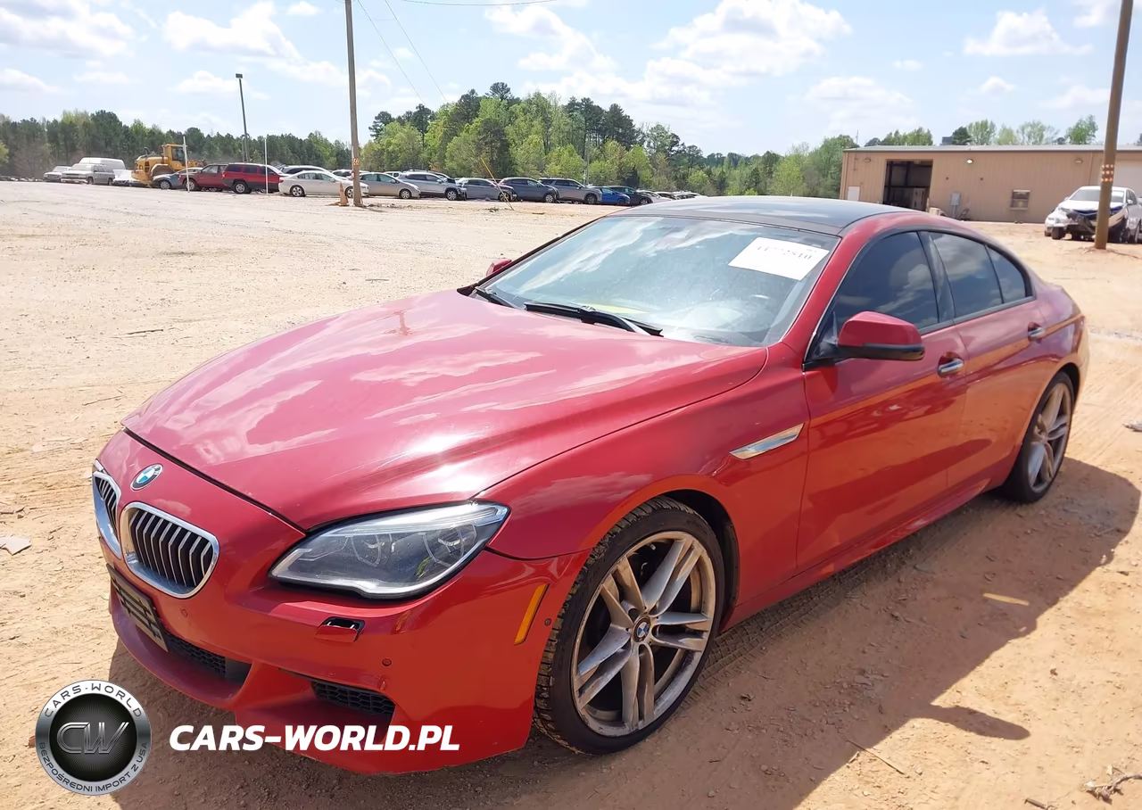 2016 BMW 640I Gran Coupe VIN:WBA6D0C50GD927828 - 2