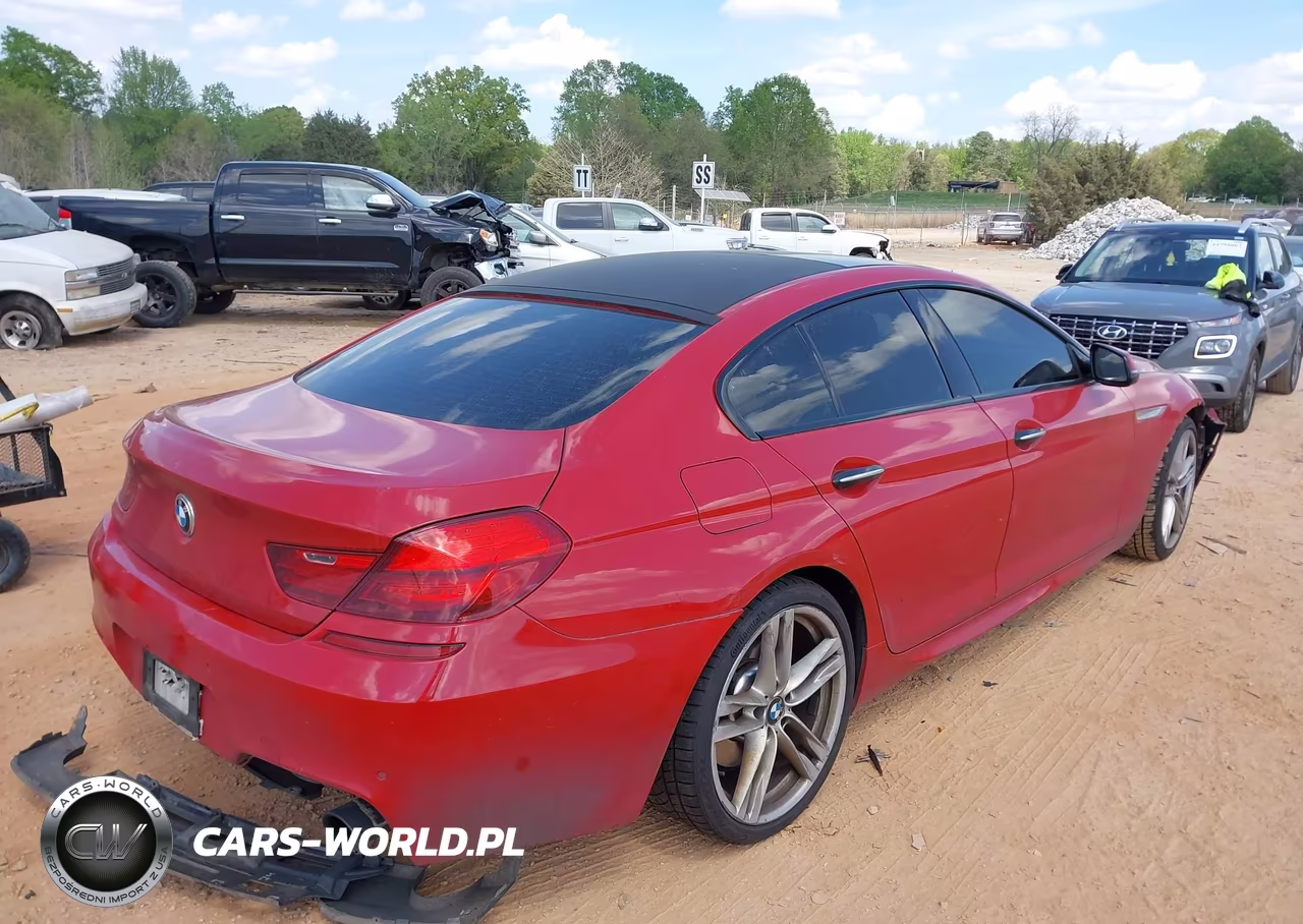 2016 BMW 640I Gran Coupe VIN:WBA6D0C50GD927828 - 4