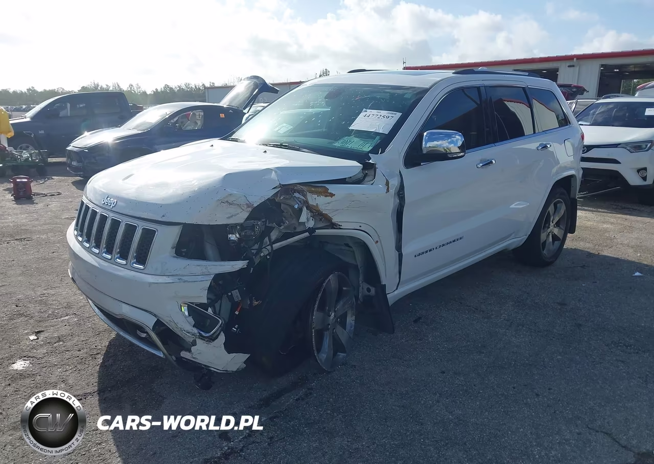 2014 Jeep Grand Cherokee Overland VIN:1C4RJECG5EC461078 - 2