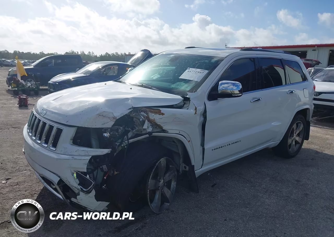 2014 Jeep Grand Cherokee Overland VIN:1C4RJECG5EC461078 - 6