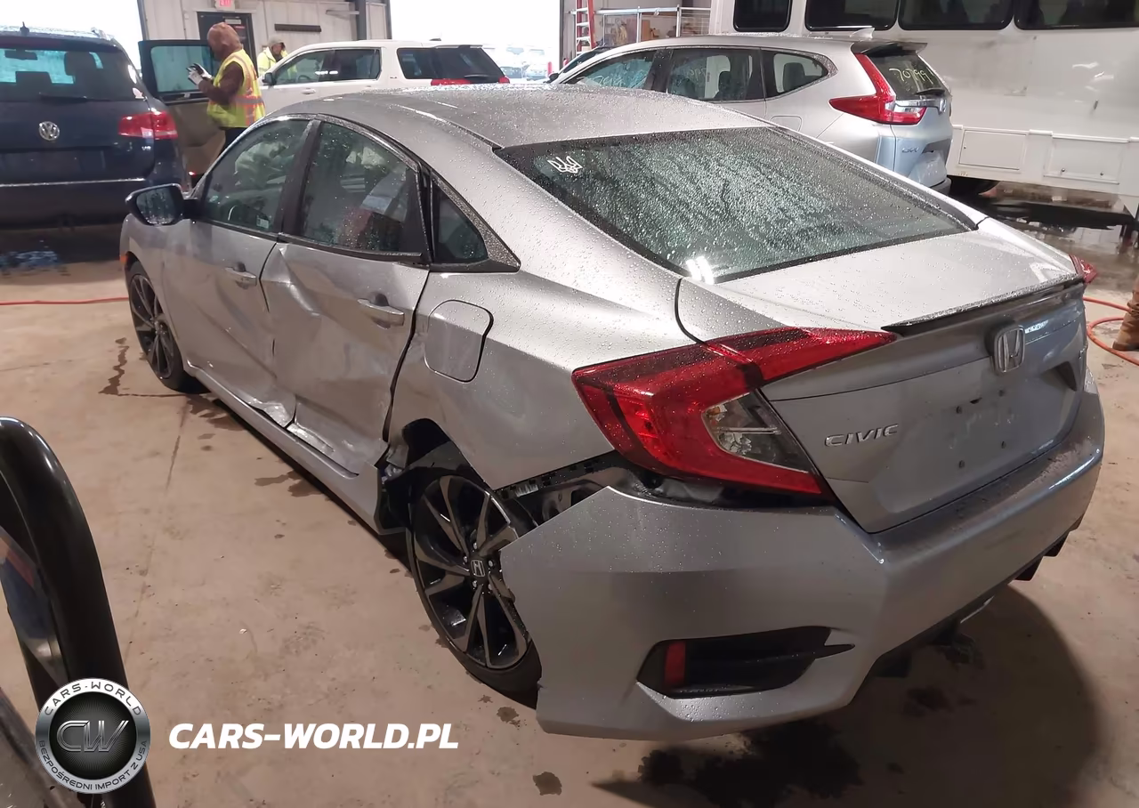 2021 Honda Civic Sport VIN:2HGFC2F89MH514491 - 3