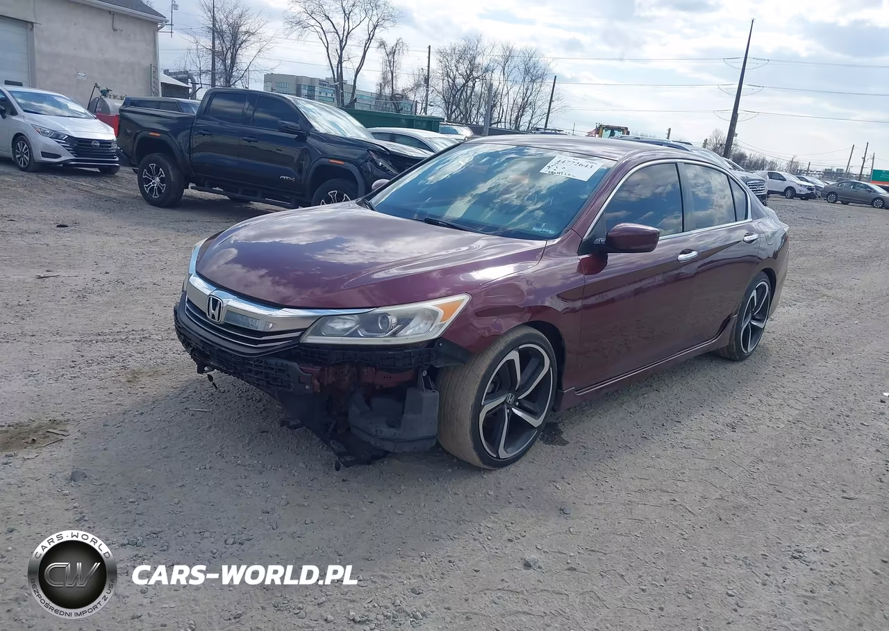 2017 Honda Accord Sport Se VIN:1HGCR2F16HA087571 - 2
