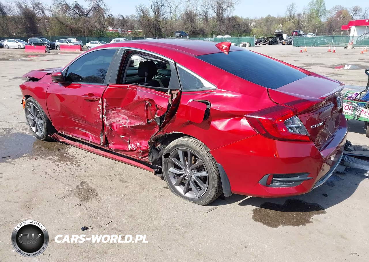 2019 Honda Civic Ex VIN:19XFC1F34KE211107 - 3
