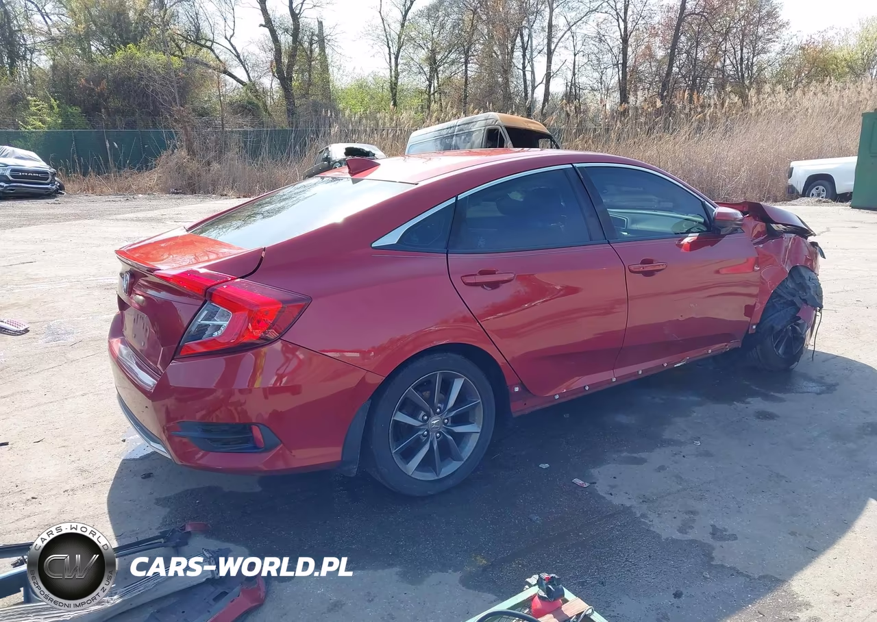 2019 Honda Civic Ex VIN:19XFC1F34KE211107 - 4