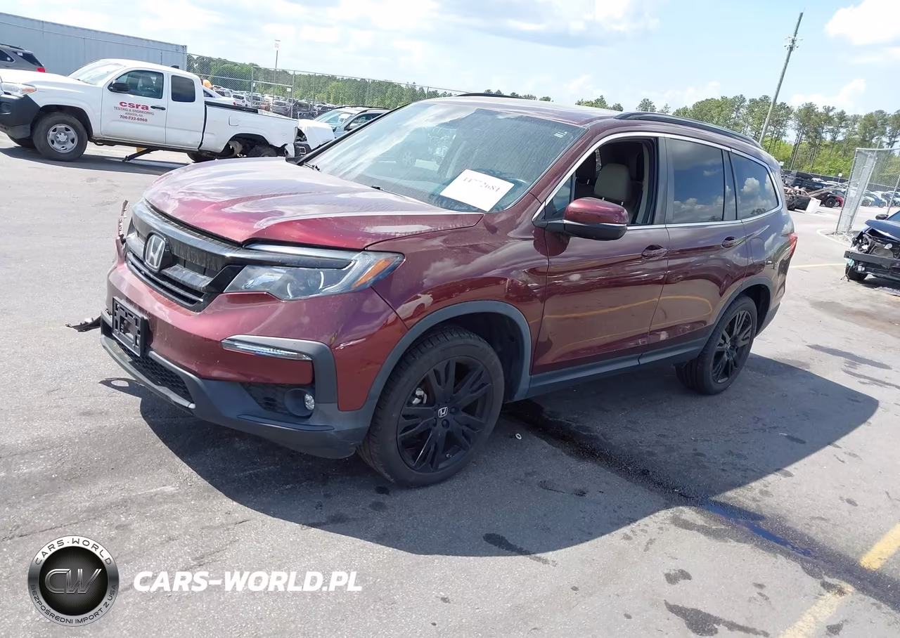 2022 Honda Pilot 2Wd Special Edition VIN:5FNYF5H26NB018144 - 2