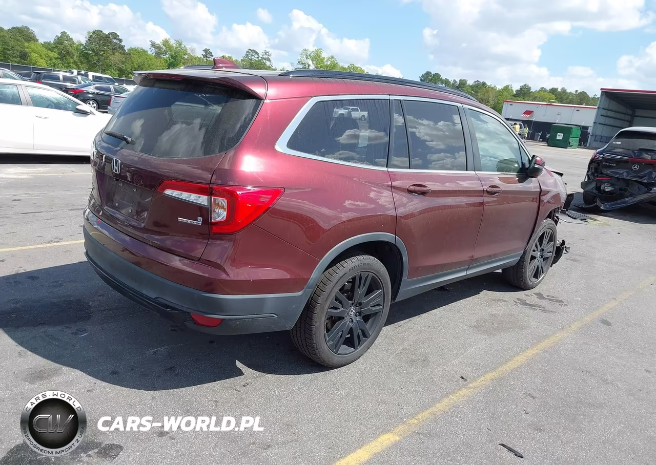 2022 Honda Pilot 2Wd Special Edition VIN:5FNYF5H26NB018144 - 4