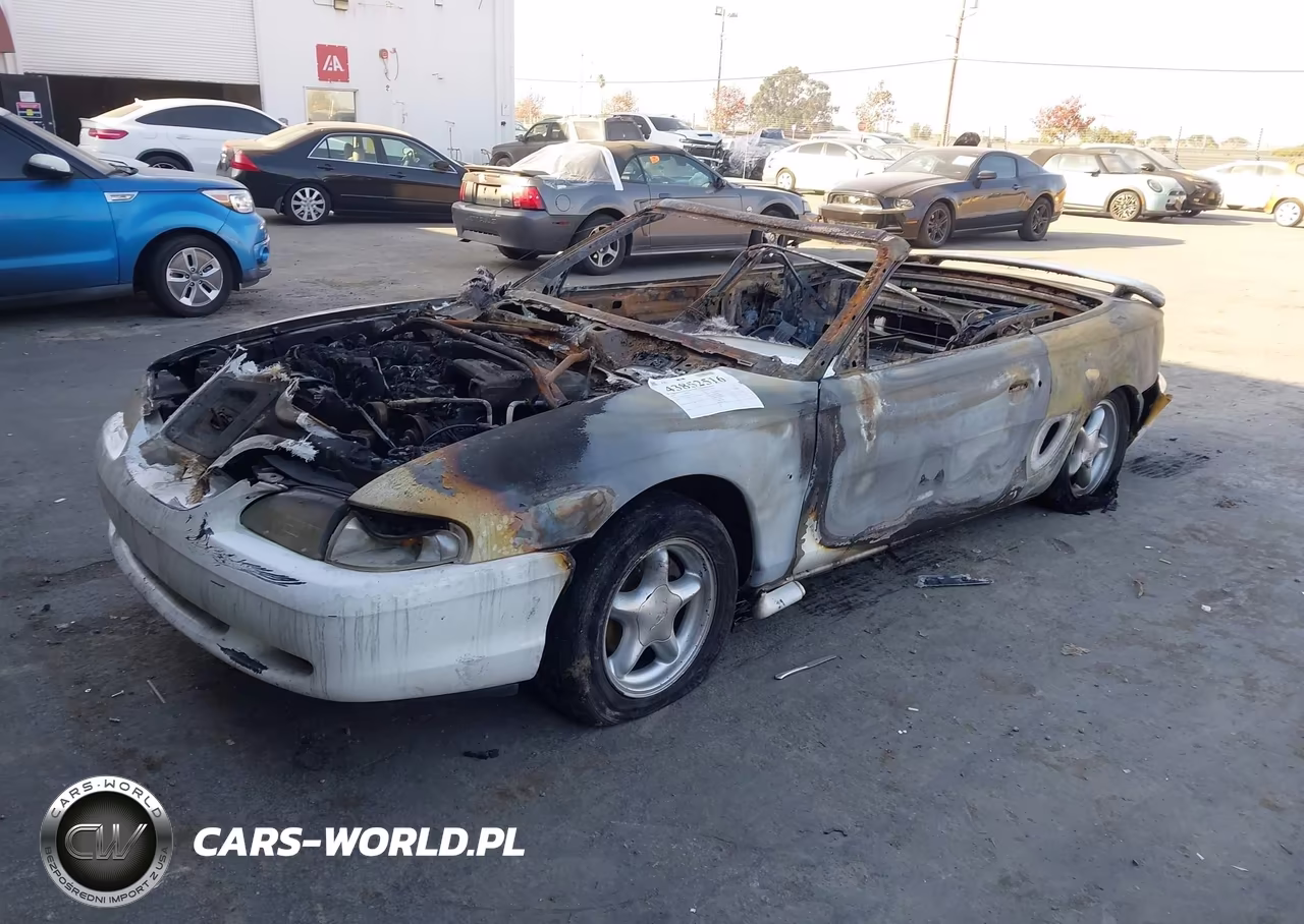 1995 Ford Mustang Gt-Gts VIN:1FALP45T2SF163757 - 2