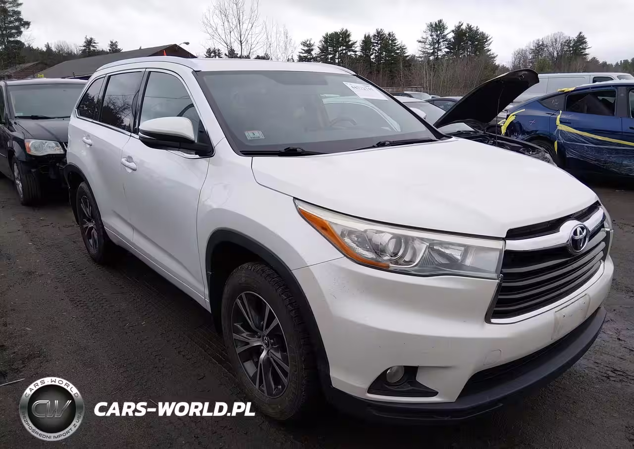 2016 Toyota Highlander Xle V6