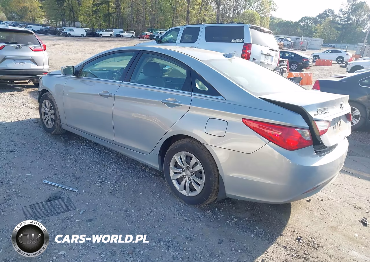 2012 Hyundai Sonata Gls VIN:5NPEB4AC8CH341427 - 3