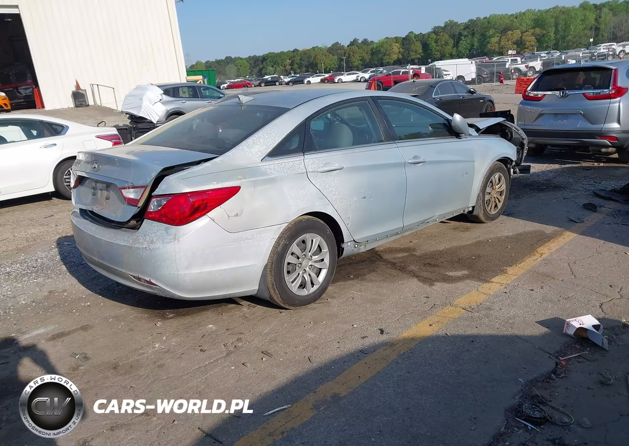 2012 Hyundai Sonata Gls VIN:5NPEB4AC8CH341427 - 4