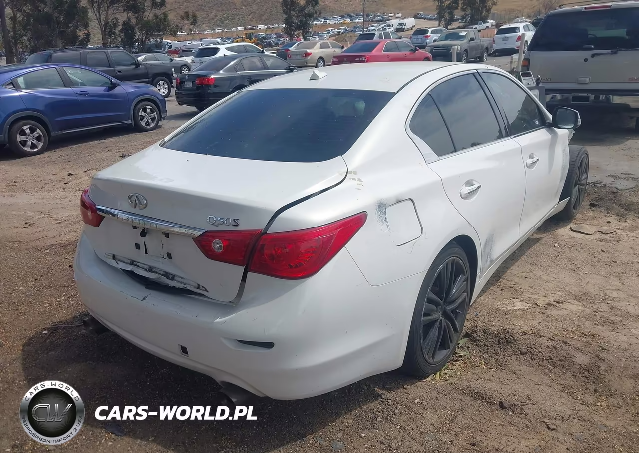 2014 Infiniti Q50 Sport VIN:JN1BV7AP3EM684480 - 4