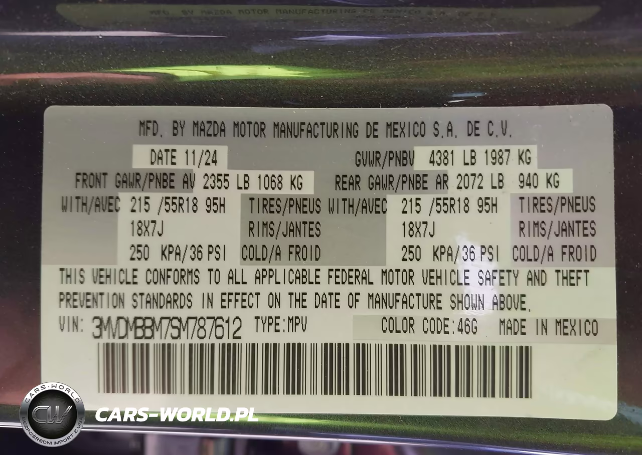 2025 Mazda Cx-30 2.5 S Select Sport VIN:3MVDMBBM7SM787612 - 9