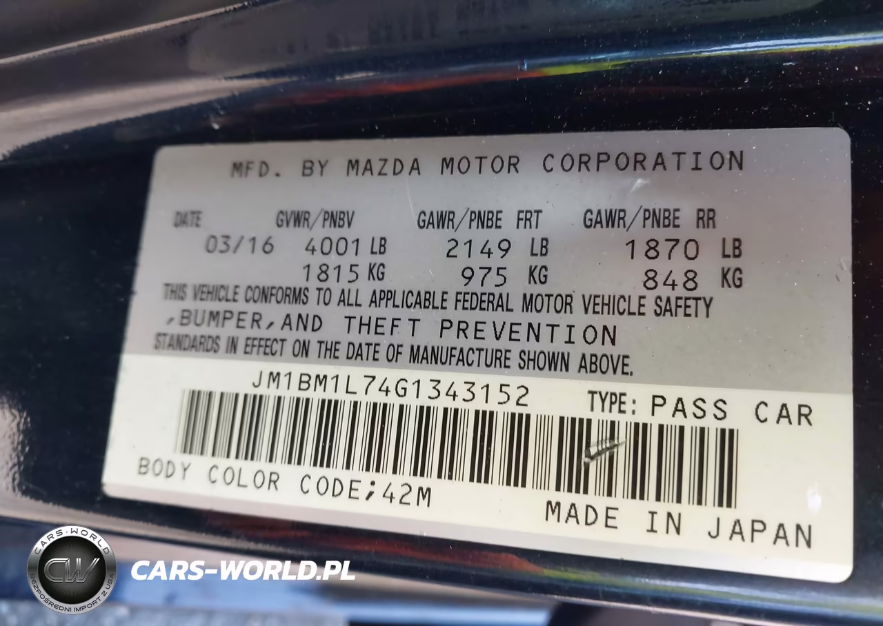 2016 Mazda Mazda3 VIN:JM1BM1L74G1343152 - 9