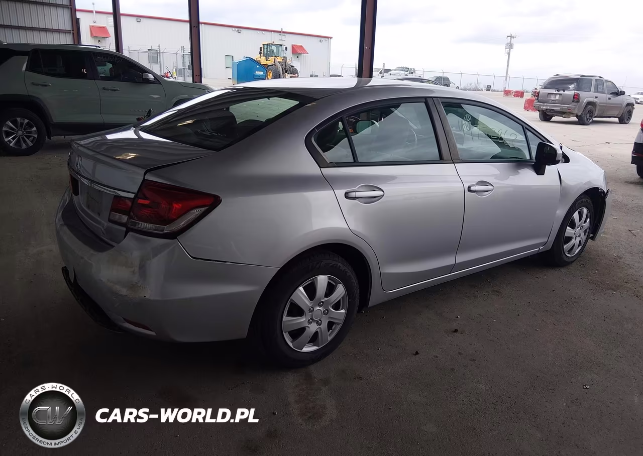 2014 Honda Civic Lx VIN:19XFB2F52EE031655 - 4