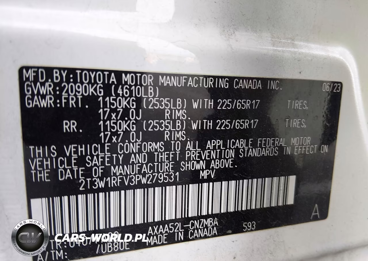 2023 Toyota Rav4 Xle VIN:2T3W1RFV3PW279531 - 9