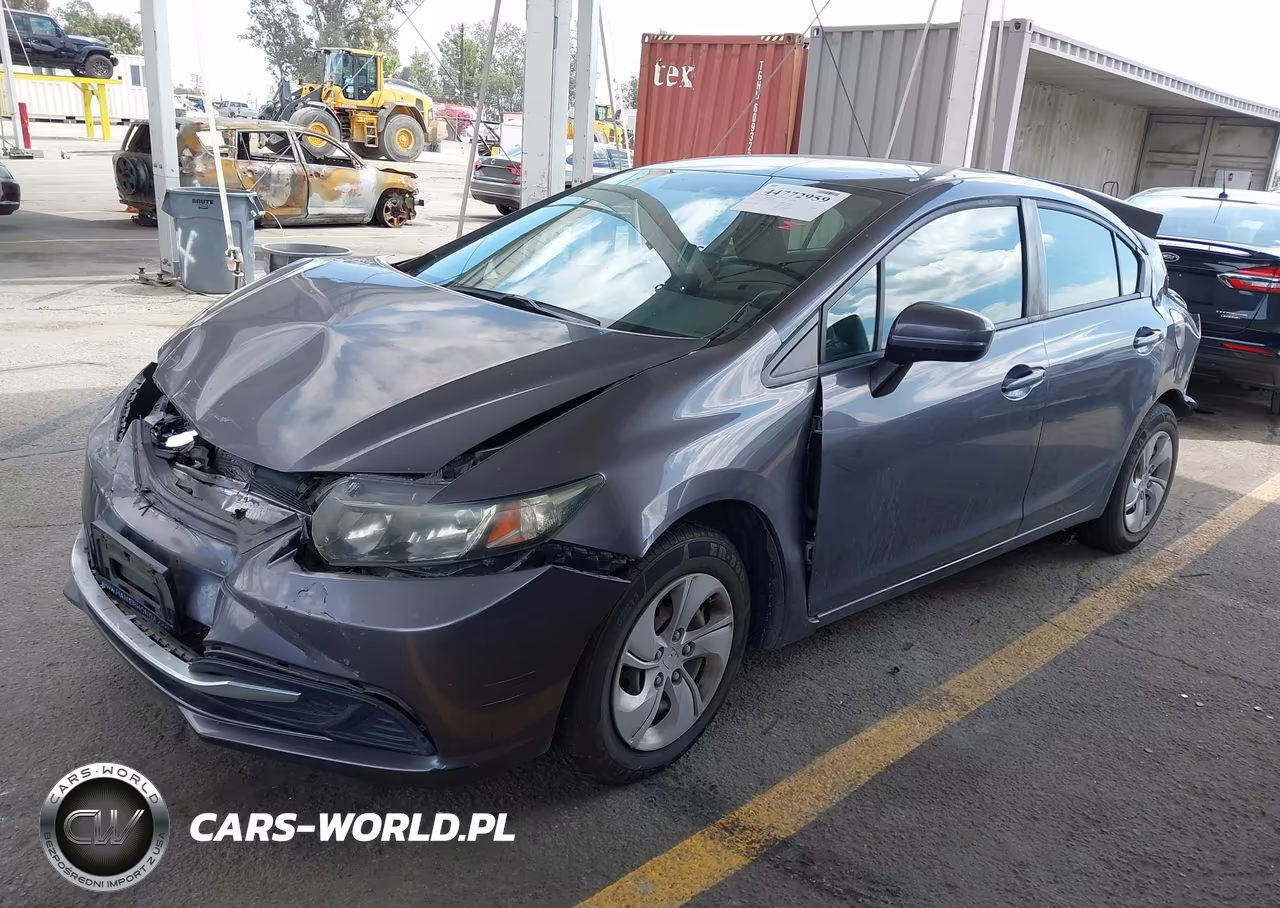 2015 Honda Civic Lx VIN:19XFB2F55FE233648 - 2
