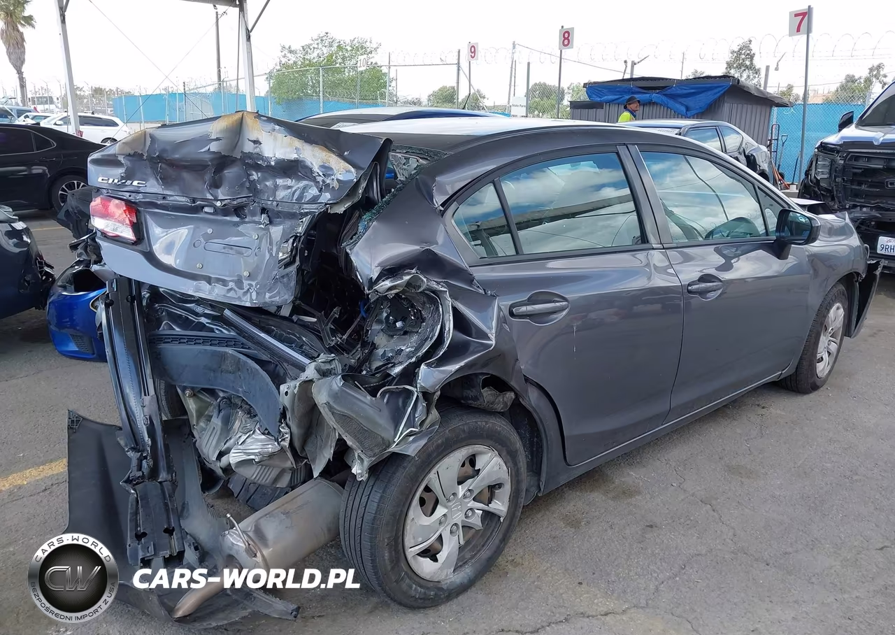 2015 Honda Civic Lx VIN:19XFB2F55FE233648 - 4