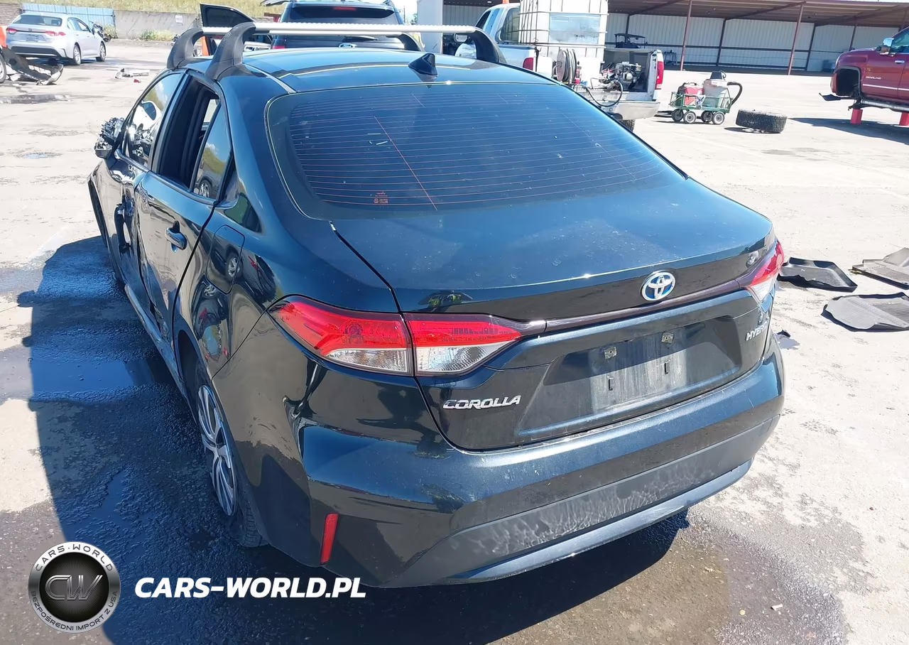 2022 Toyota Corolla Hybrid Le VIN:JTDEAMDE0NJ048230 - 3