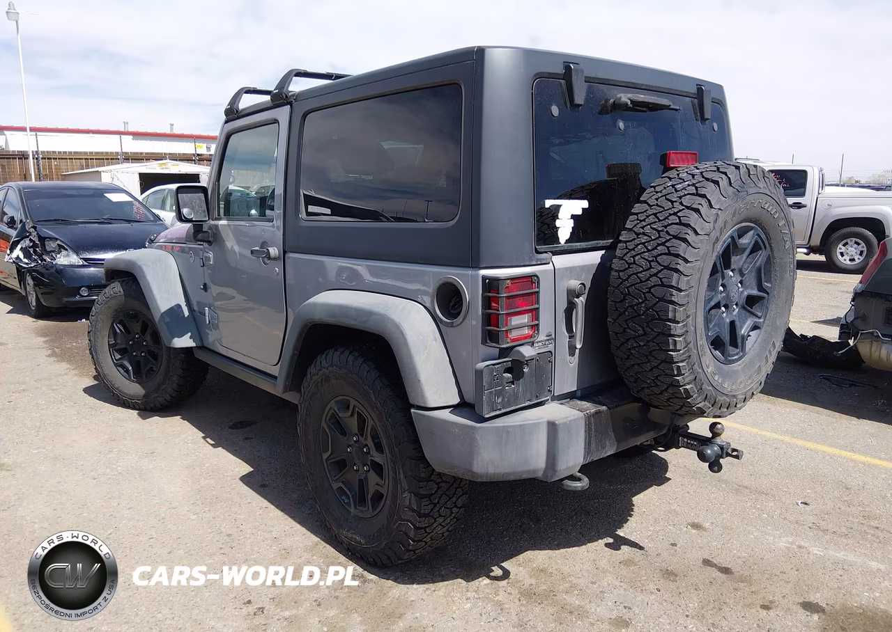 2016 Jeep Wrangler Willys Wheeler VIN:1C4AJWAG3GL126121 - 3
