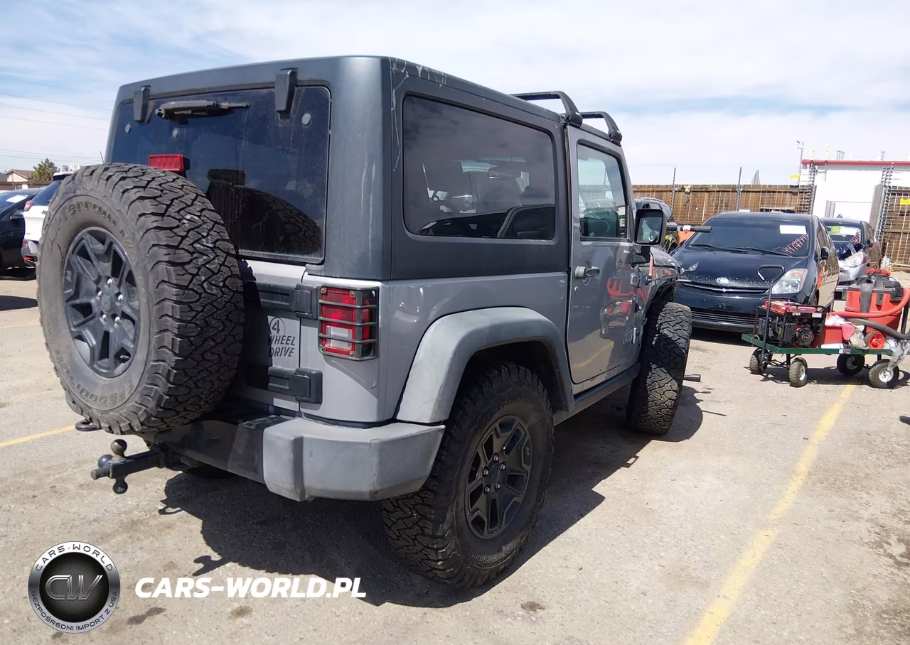 2016 Jeep Wrangler Willys Wheeler VIN:1C4AJWAG3GL126121 - 4