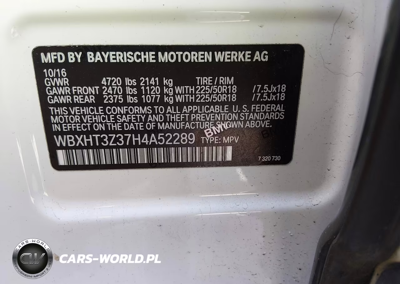 2017 BMW X1 xDrive28I VIN:WBXHT3Z37H4A52289 - 9
