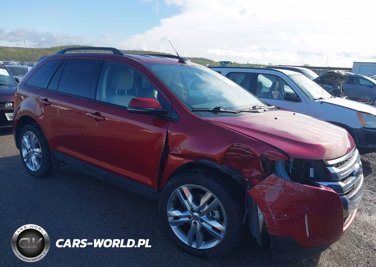 2013 Ford Edge Sel VIN:2FMDK3JC0DBA97643 - 1