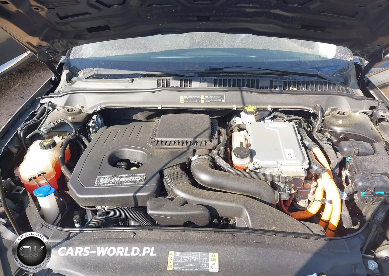 2019 Ford Fusion Hybrid Se VIN:3FA6P0LUXKR255624 - 10