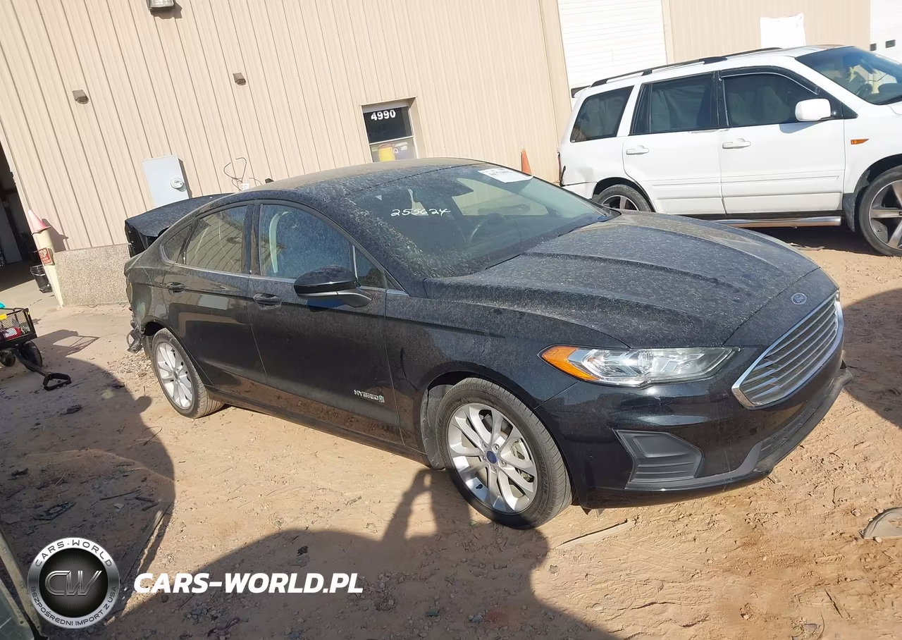 2019 Ford Fusion Hybrid Se VIN:3FA6P0LUXKR255624 - 14